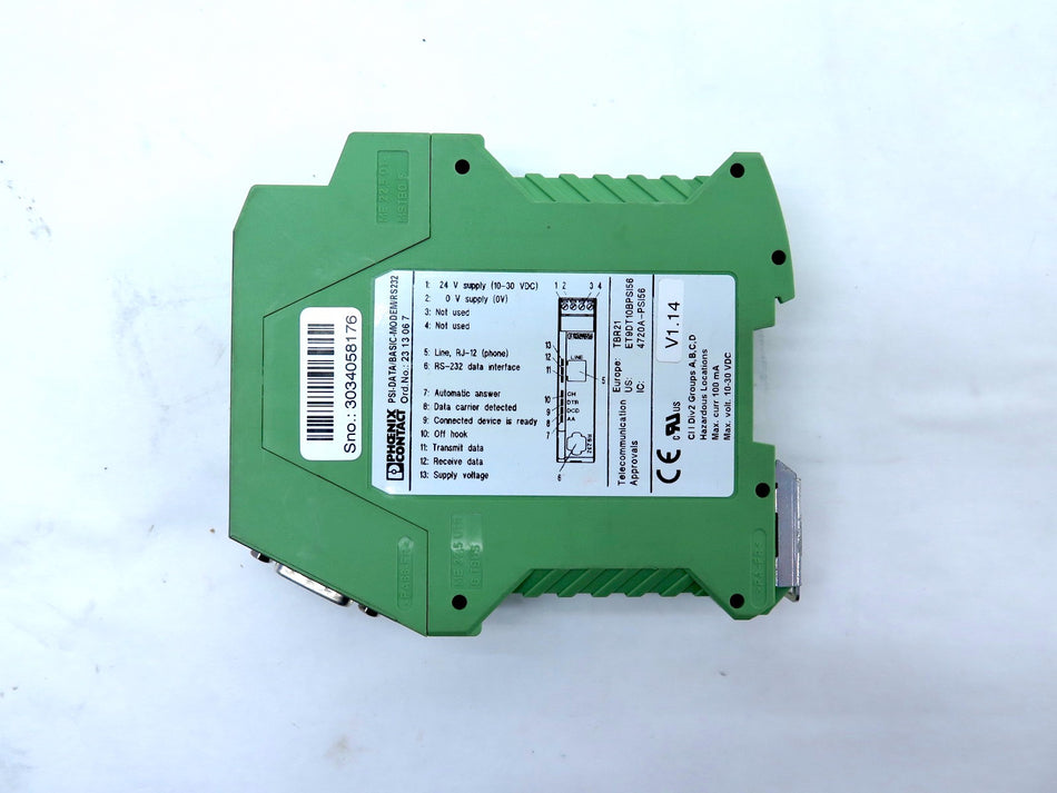 Phoenix Contact 2313067 Psi-DATA Basic Modem V.1.14 - Advance Operations
