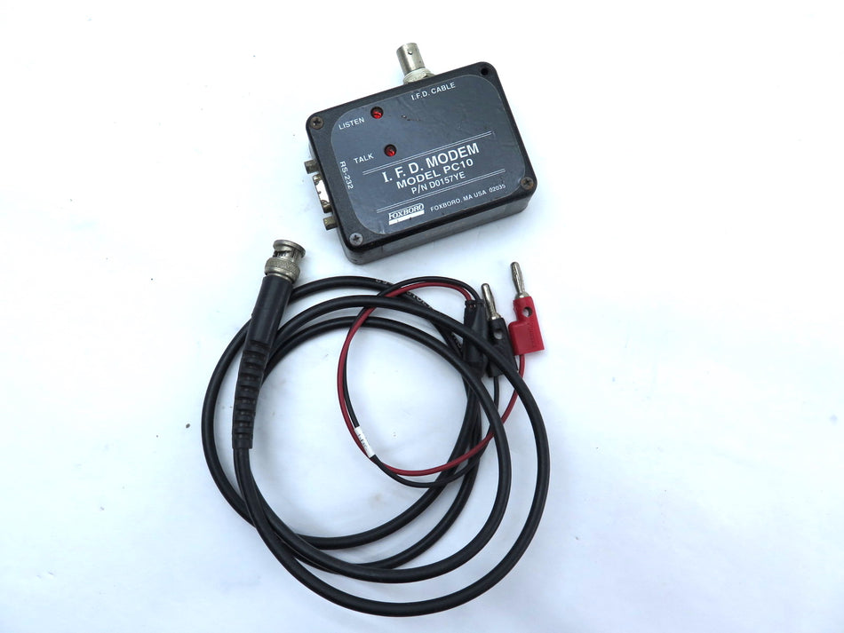 Foxboro D0157YE IFD Modem Model PC10 - Advance Operations