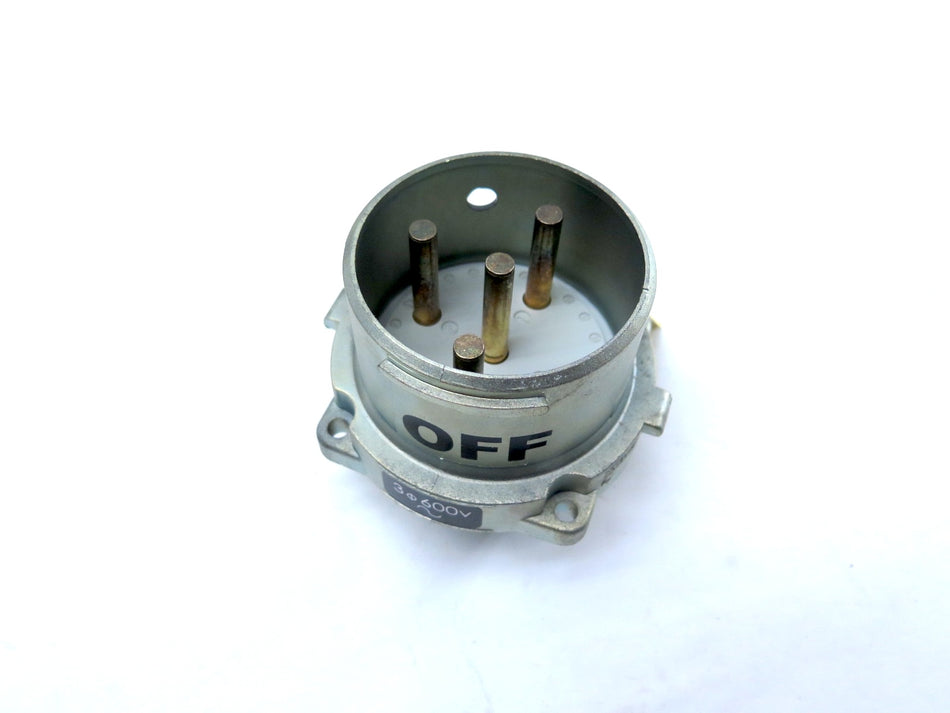 Meltric 37-68143 DS60 Switch Rated Inlet Plug - Advance Operations