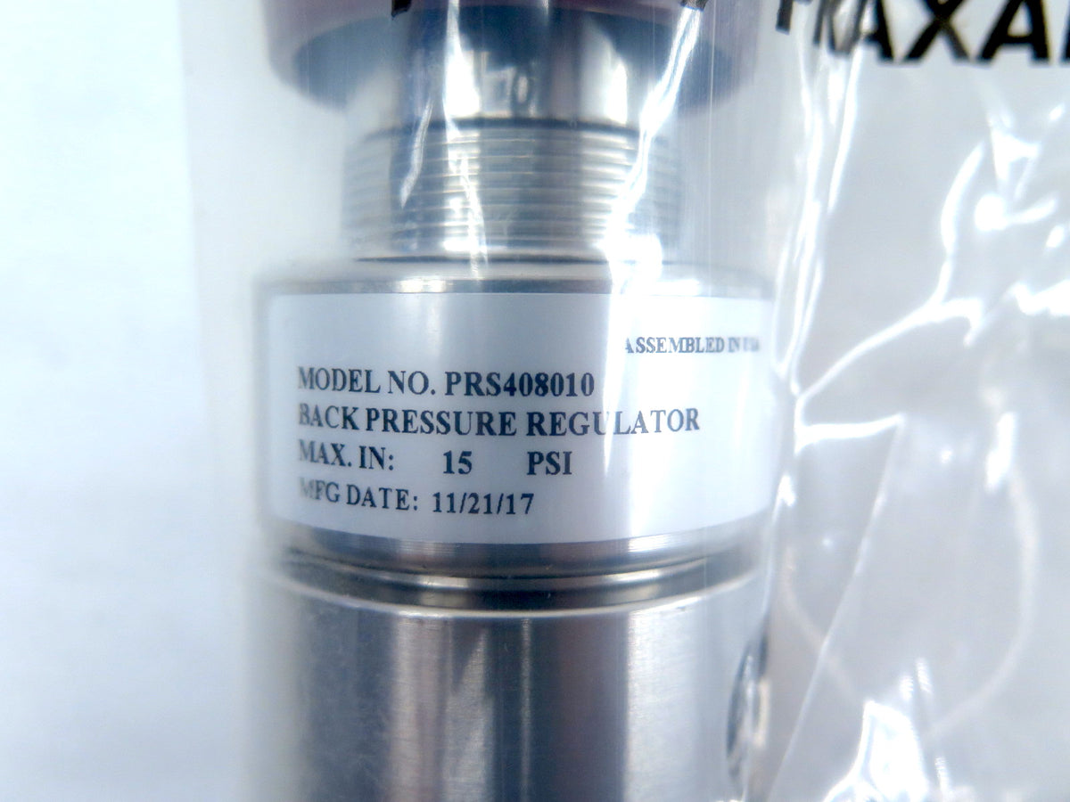Prostar PRS408010 Back Pressure Regulator Max.15 PSI - Advance Operations