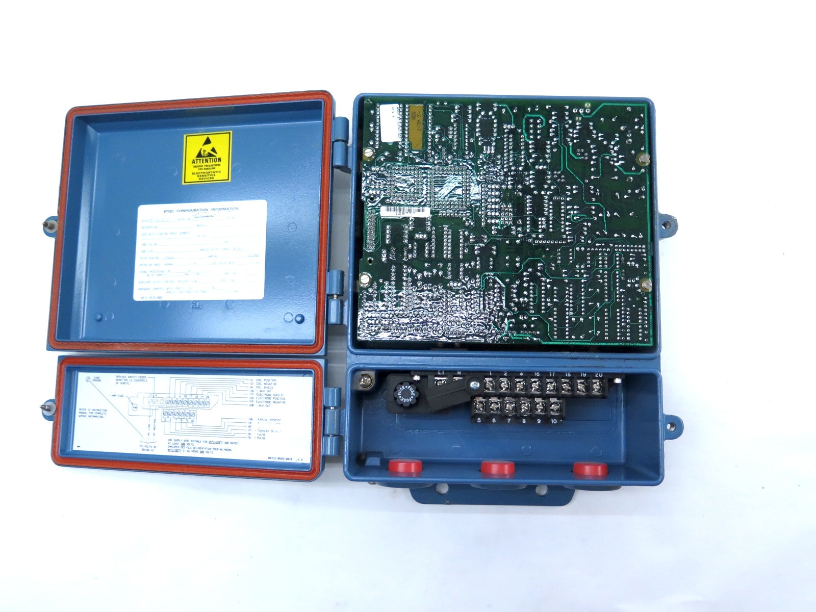 Rosemount 8712CR12N6 Magnetic Flow Transmitter 120VAC 1A - Advance Operations