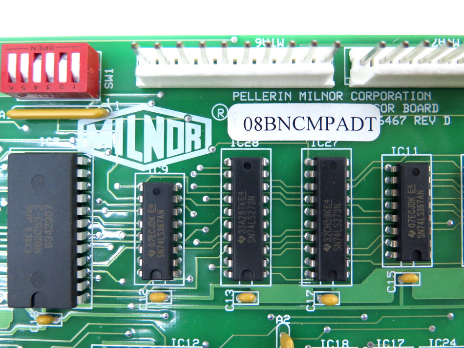 Milnor 08BNCMPADT Coin Mach Proc Board - Advance Operations
