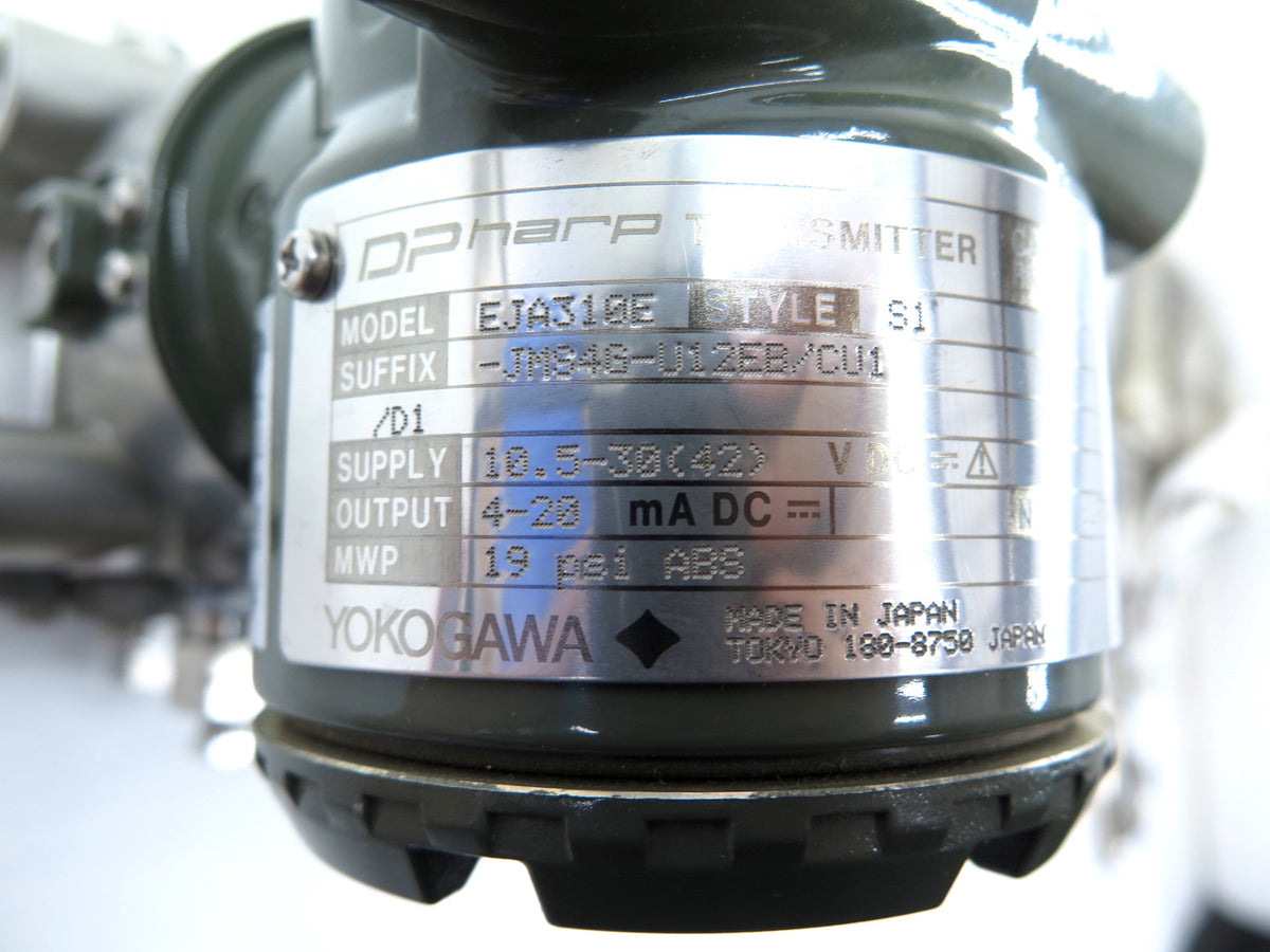 Yokogawa EJA310E-JMS4G Pressure Transmitter - Advance Operations