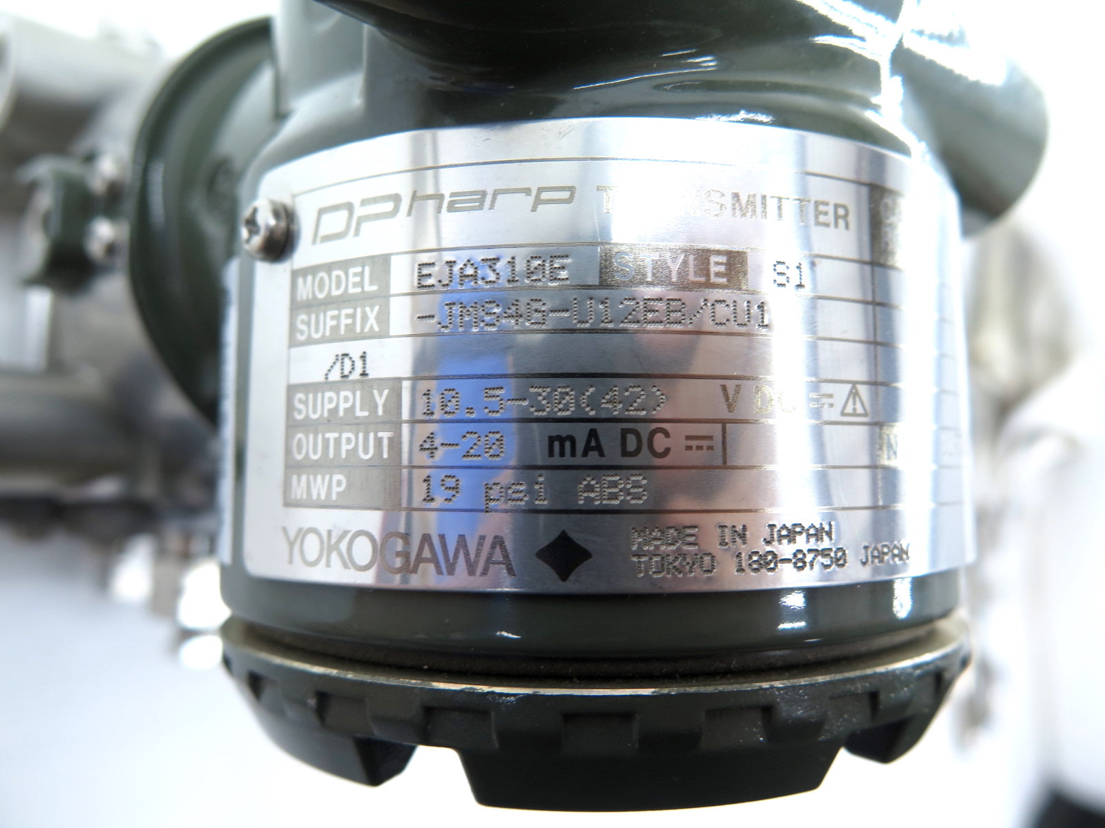 Yokogawa EJA310E-JMS4G Pressure Transmitter - Advance Operations