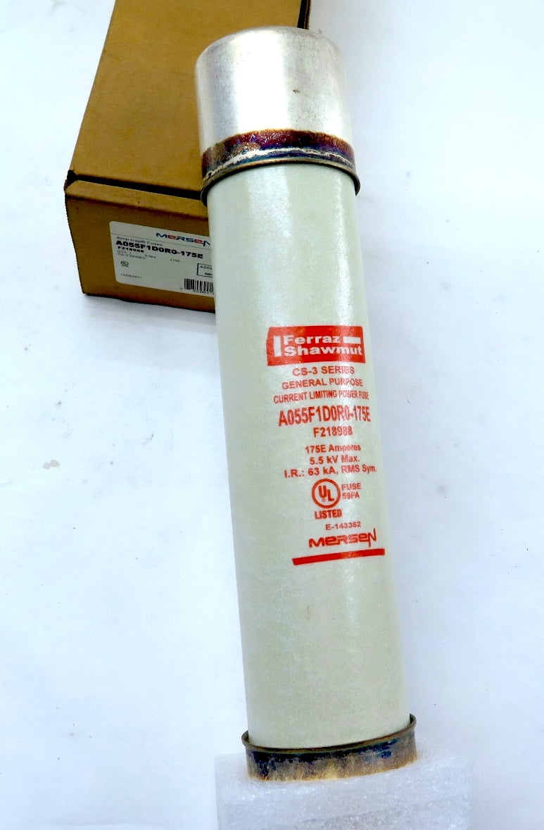 Ferraz Shawmut A055F1D0R0-175E Fuse CS-3 Series 175E A. 5.5kV - Advance Operations
