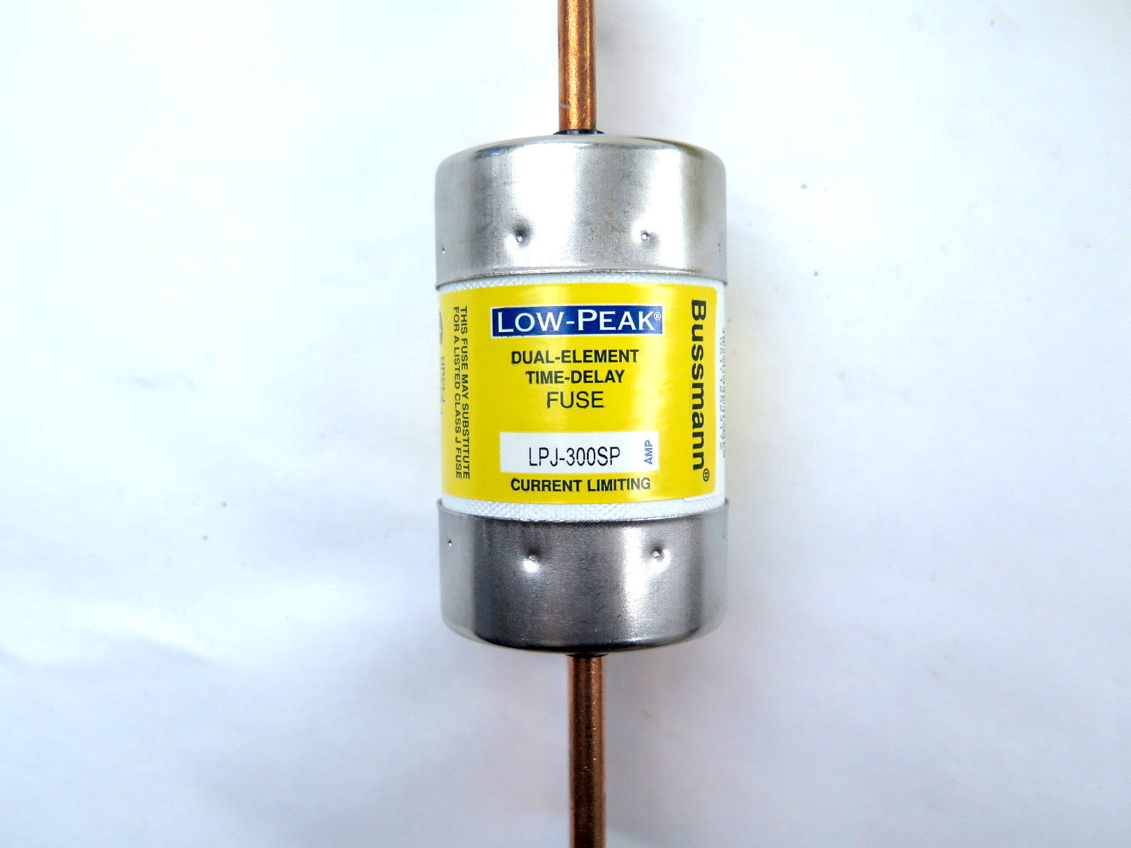 Cooper Bussmann LPJ-300SP Dual-Element Time-Delay Fuse 600VAC 300VDC Type.D - Advance Operations