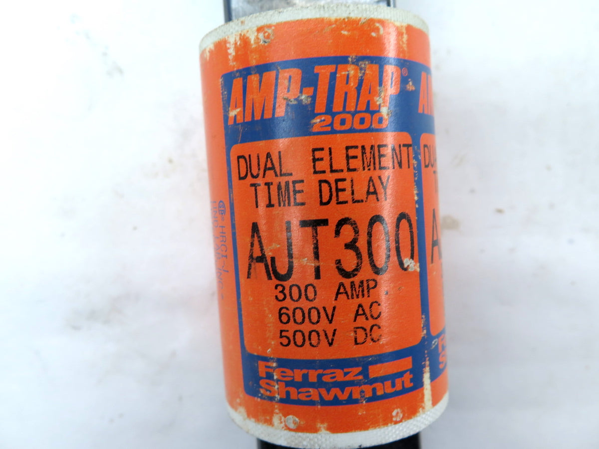 Ferraz Shawmut AJT300 Dual Element Time Delay 300AMP 600VAC 500VDC - Advance Operations