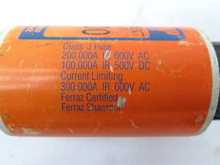 Ferraz Shawmut AJT300 Dual Element Time Delay 300AMP 600VAC 500VDC - Advance Operations