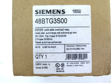 Load image into Gallery viewer, Siemens 48BTG3S00 Solid State Overload Relay 3-Phase 25-100A
