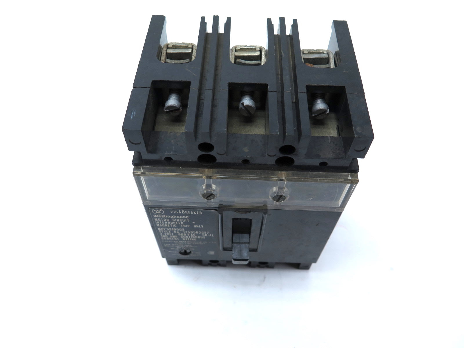 Westinghouse MCP331000S 3-Pole Circuit Breaker 600VAC 100AMP - Advance Operations