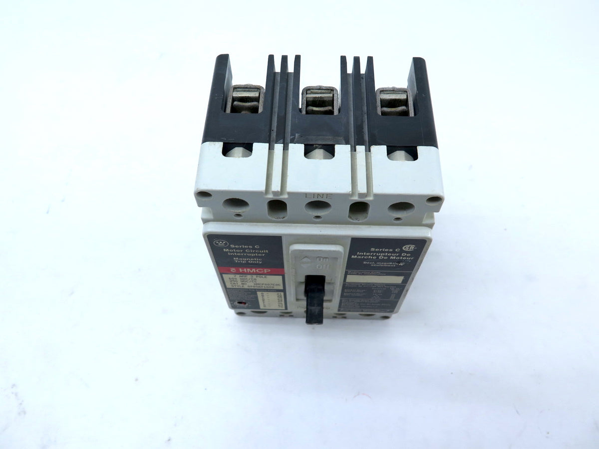 Westinghouse HMCP007C0C 3-Pole Circuit Breaker 7AMP 600VAC - Advance Operations