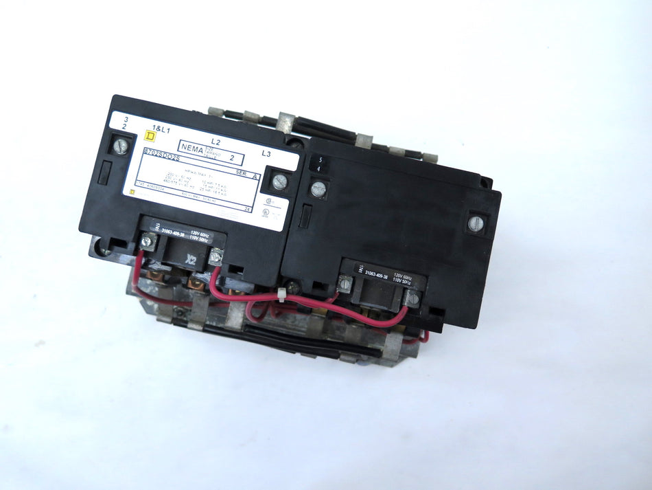 Square D 8702SDO2S Reversing Contactor Ser.A 120V - Advance Operations