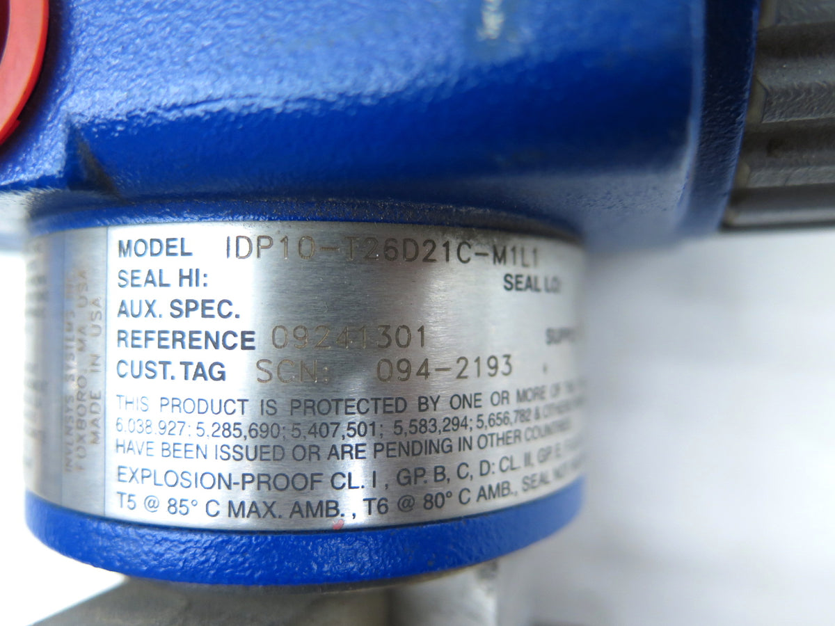 Foxboro IDP10-T25D21C-M1L1 Pressure Transmitter - Advance Operations