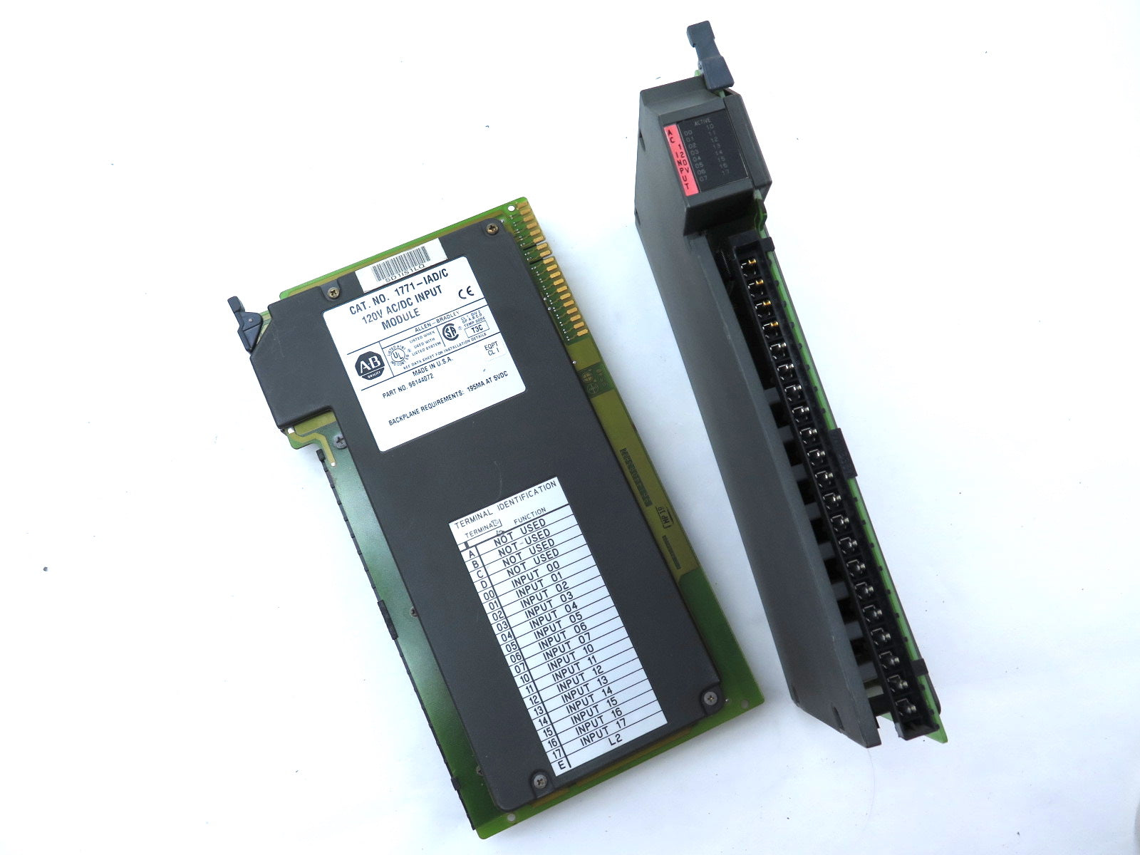 Allen-Bradley 1771-IAD/C 120V AC/DC Input Module**LOT OF 2** - Advance Operations