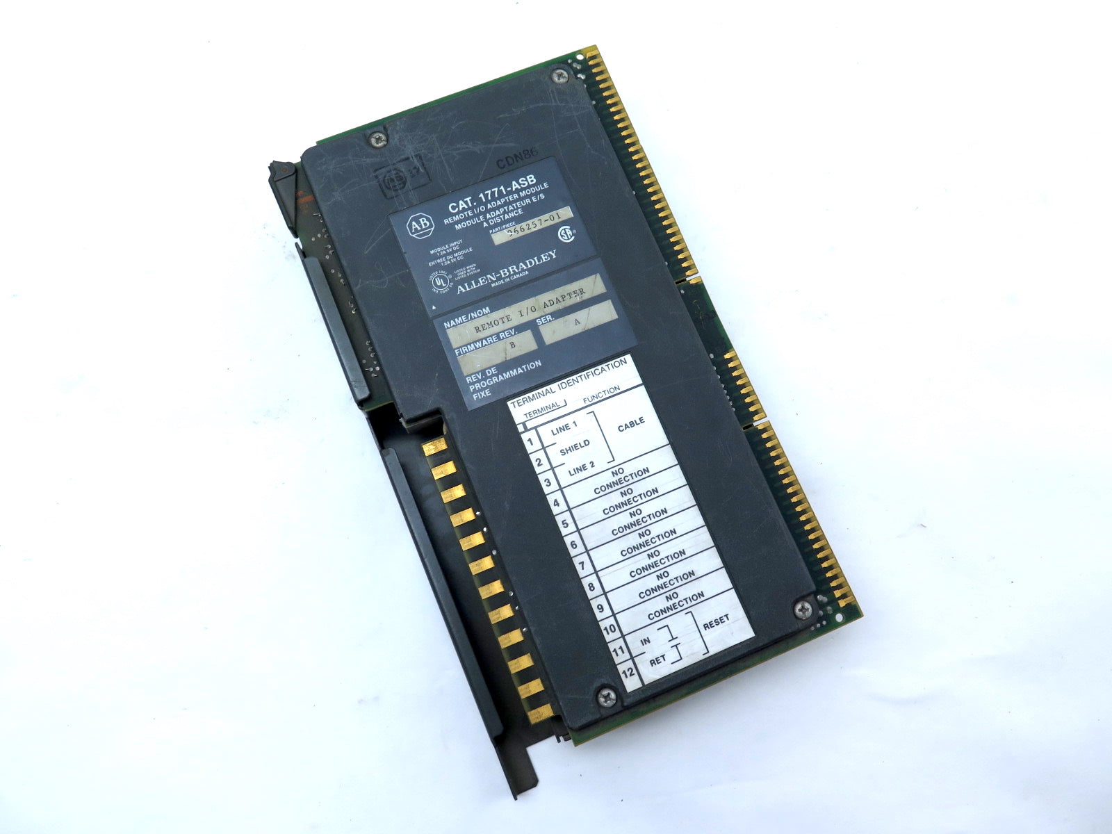 Allen-Bradley 1771-ASB Remote I/O Adapter Module Ser.A - Advance Operations
