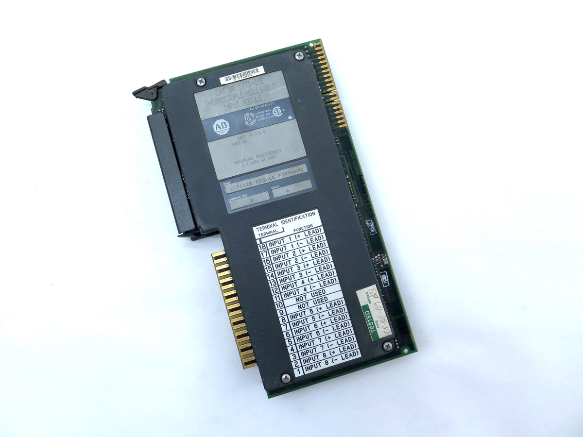 Allen-Bradley 1771-IXE Thermocouple/Millivolt Input Module Ser.A - Advance Operations