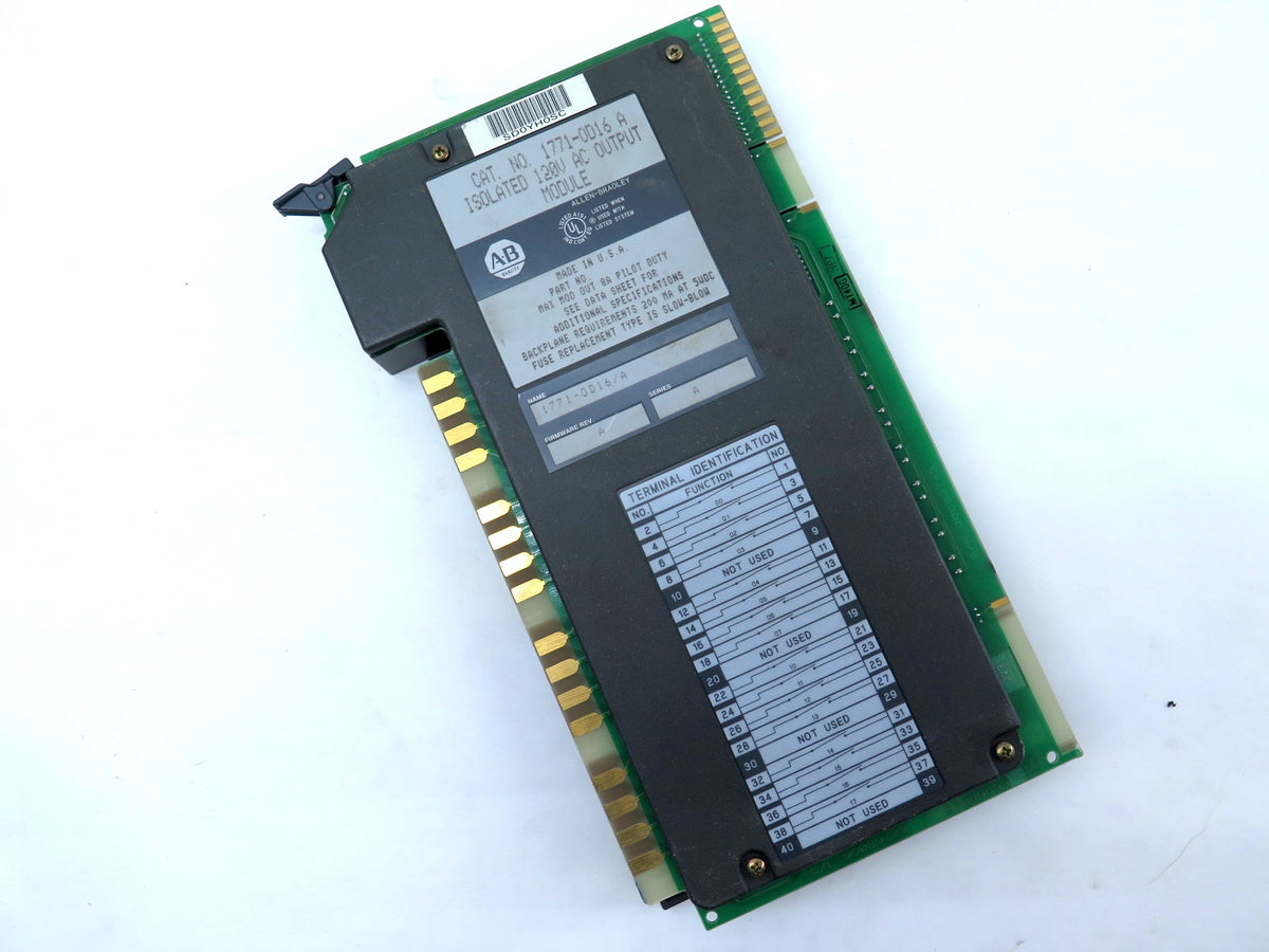 Allen-Bradley 1771-OD16/A Isolated 120VAC Output Module - Advance Operations