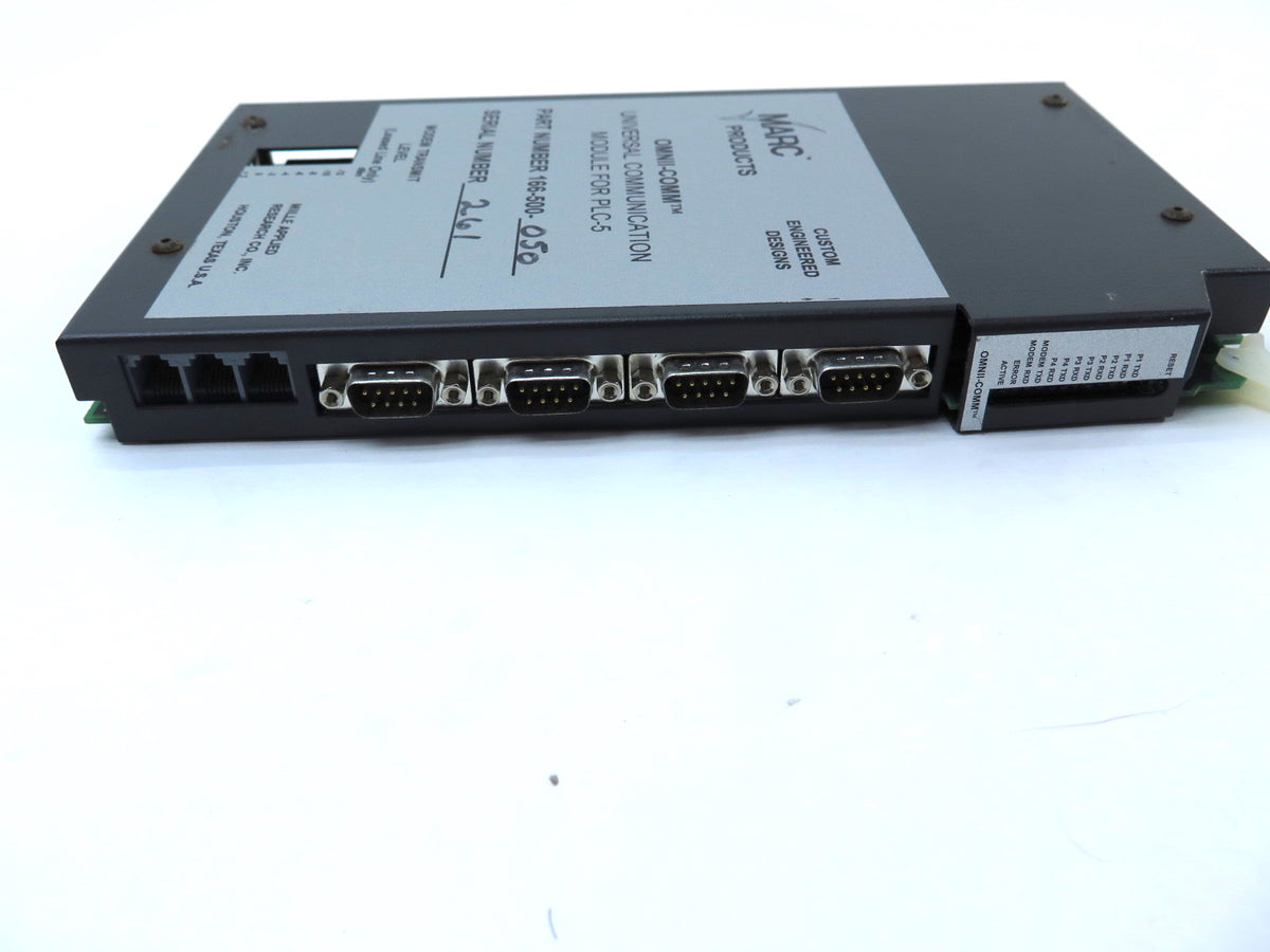 Marc Products 166-500-050 Universal Communication Module For PLC-5 - Advance Operations
