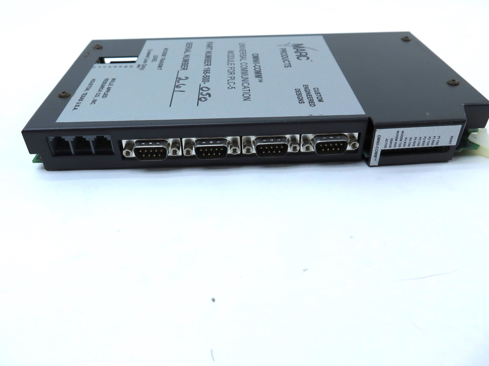 Marc Products 166-500-050 Universal Communication Module For PLC-5 - Advance Operations