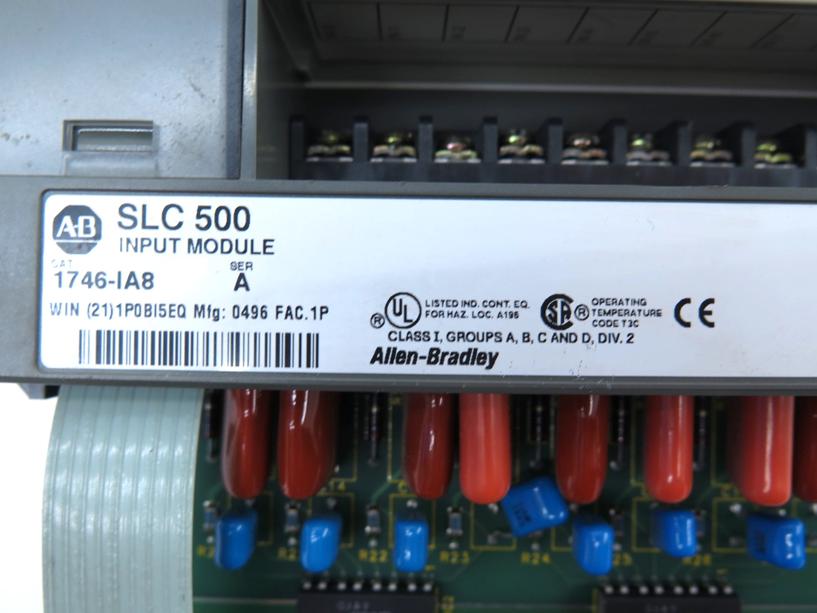 Allen-Bradley 1746-IA8 Ser.A SLC500 Input Module**LOT OF 2** - Advance Operations