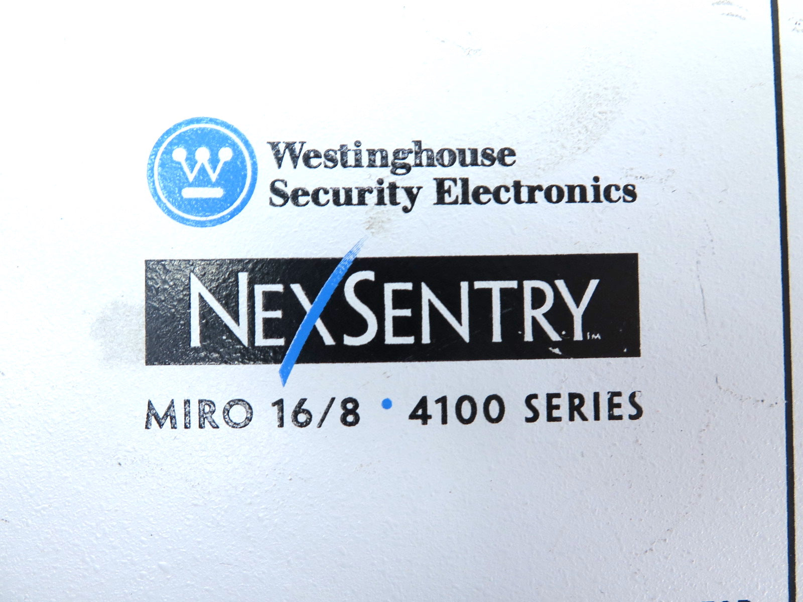Westinghouse Miro 16/8 4100 Series Electronic Control Module - Advance Operations
