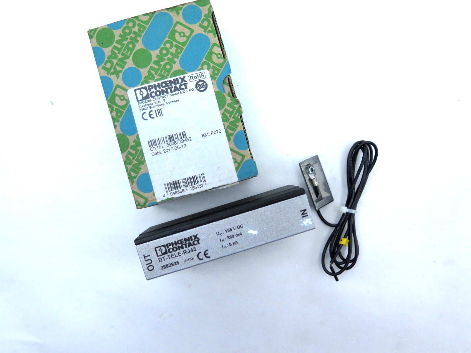 Phoenix Contact DT-TELE-RJ45 Attachment Plug Surge Protection - Advance Operations