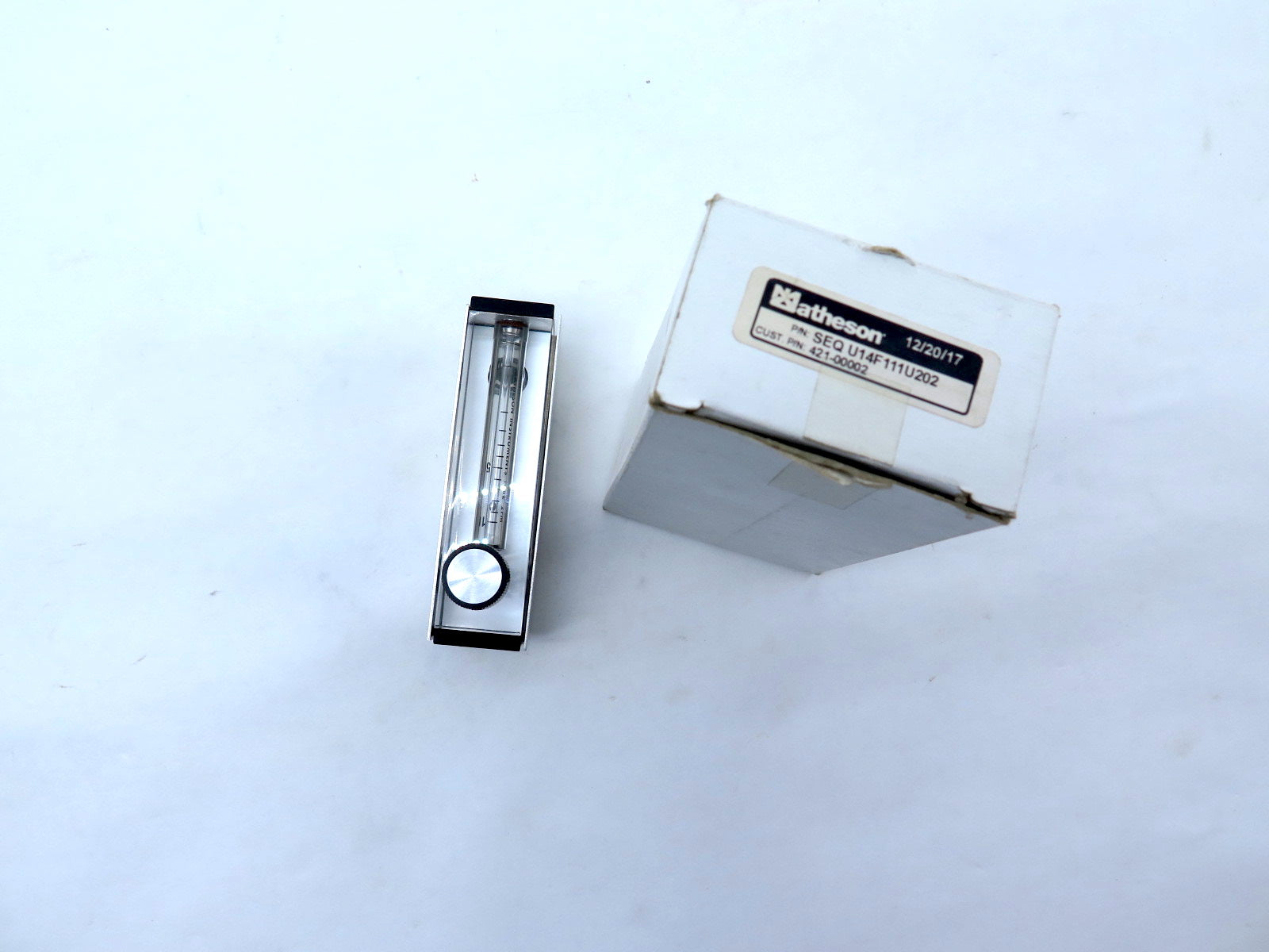Matheson SEQ U14F111U202 Acrylic Flowmeter Glass Flow Tube PG-1000 Series - Advance Operations