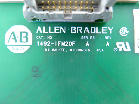 Allen-Bradley 1492-IFM20F Terminal Interface Module - Advance Operations