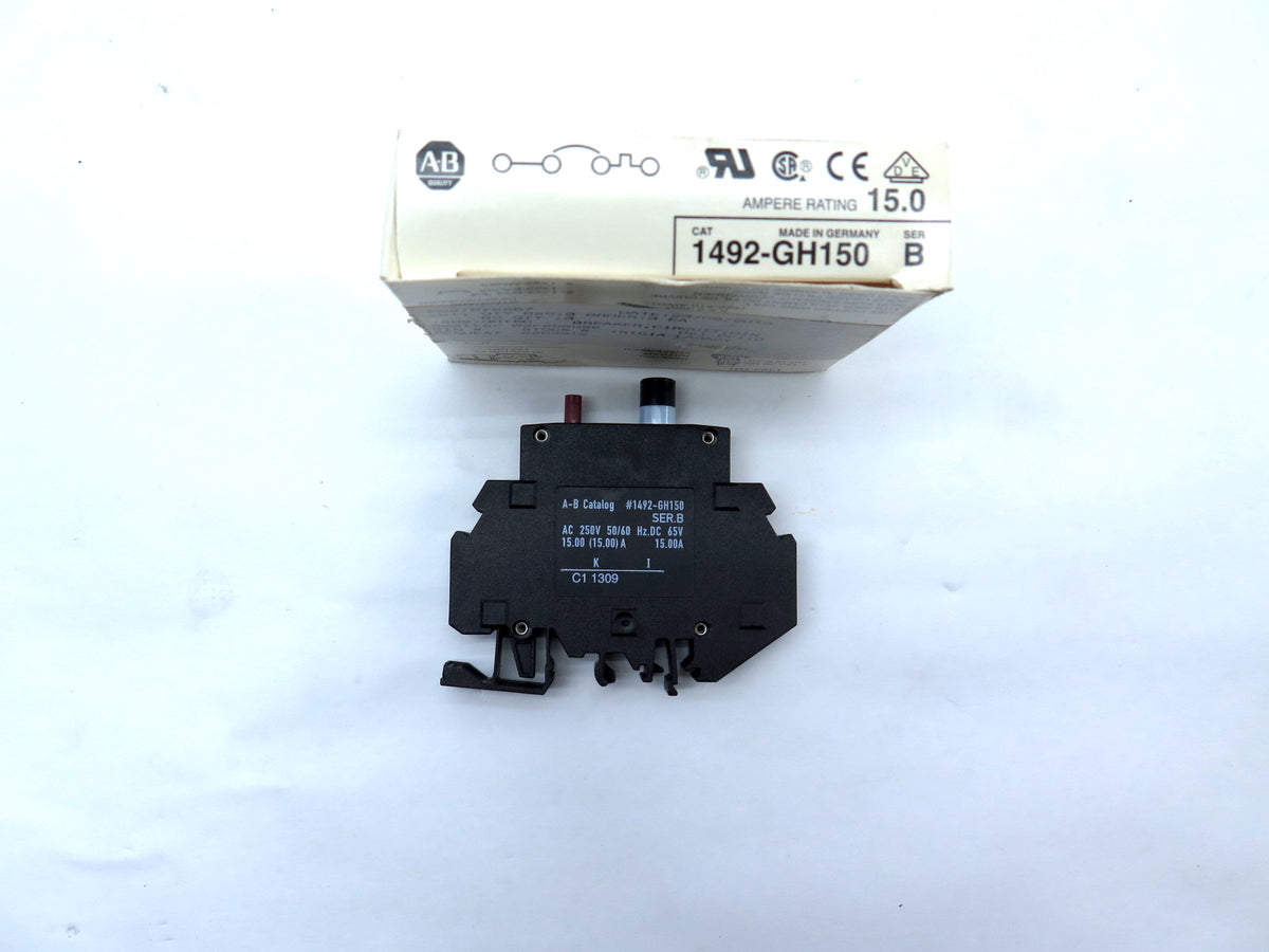 Allen-Bradley 1492-GH150 Miniature Circuit Braker 250VAC 65VDC 15A - Advance Operations