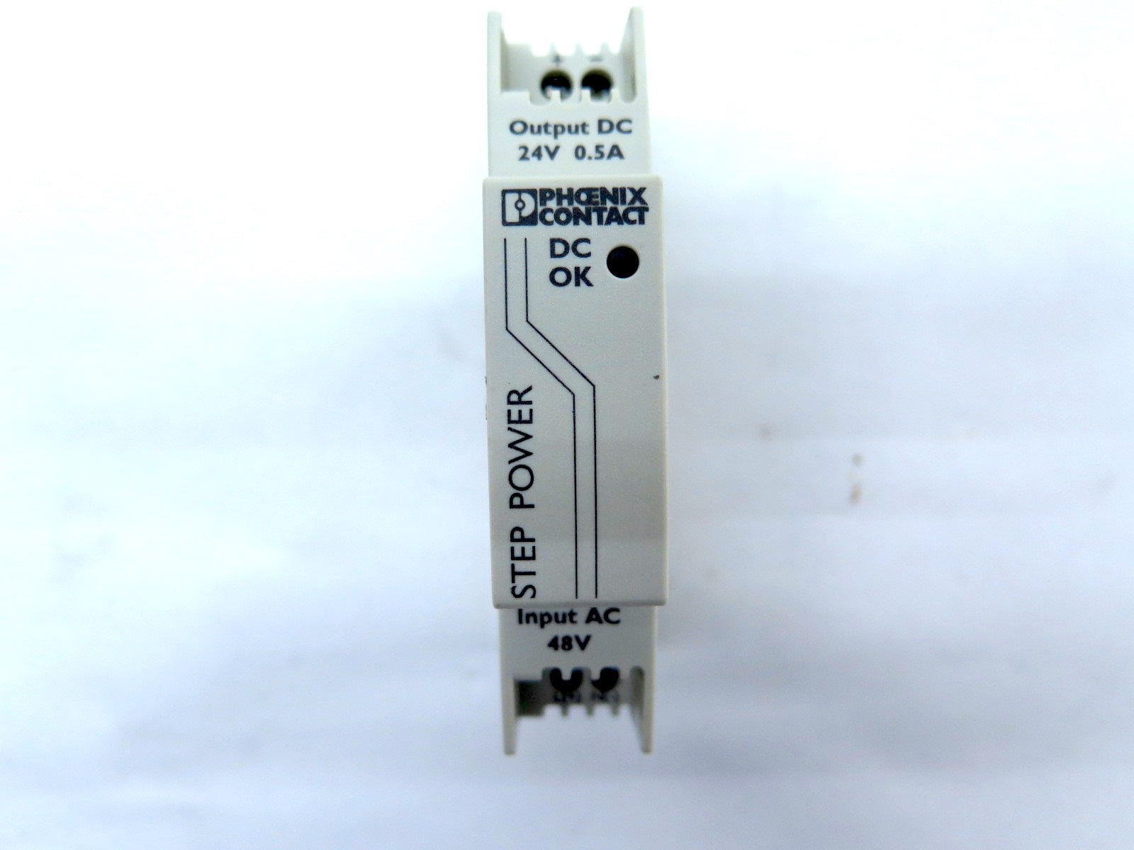 Phoenix Contact STEP-PS/48AC/24DC/0.5 Power Supply for DIN Rail Mount - Advance Operations