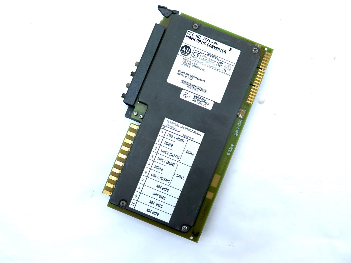 Allen-Bradley 1771-AF Fiber Optic Converter Ser.B - Advance Operations