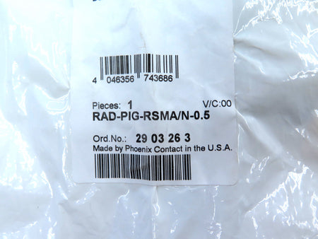 Phoenix Contact RAD-PIG-RSMA/N-0.5 Antenna Cable - Advance Operations