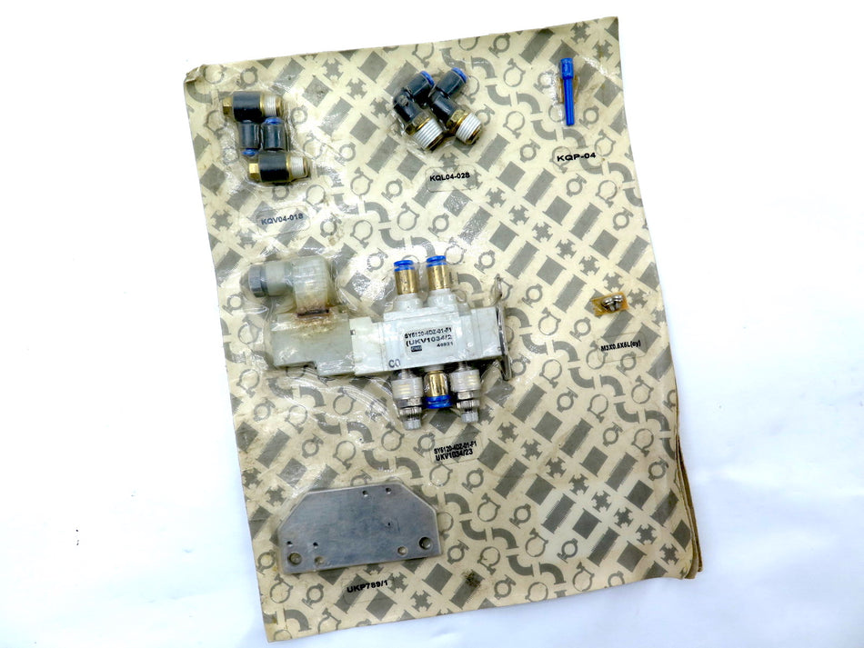 SMC SY5120-4DZ-01-F1 Solenoid Valve & Extra Parts - Advance Operations