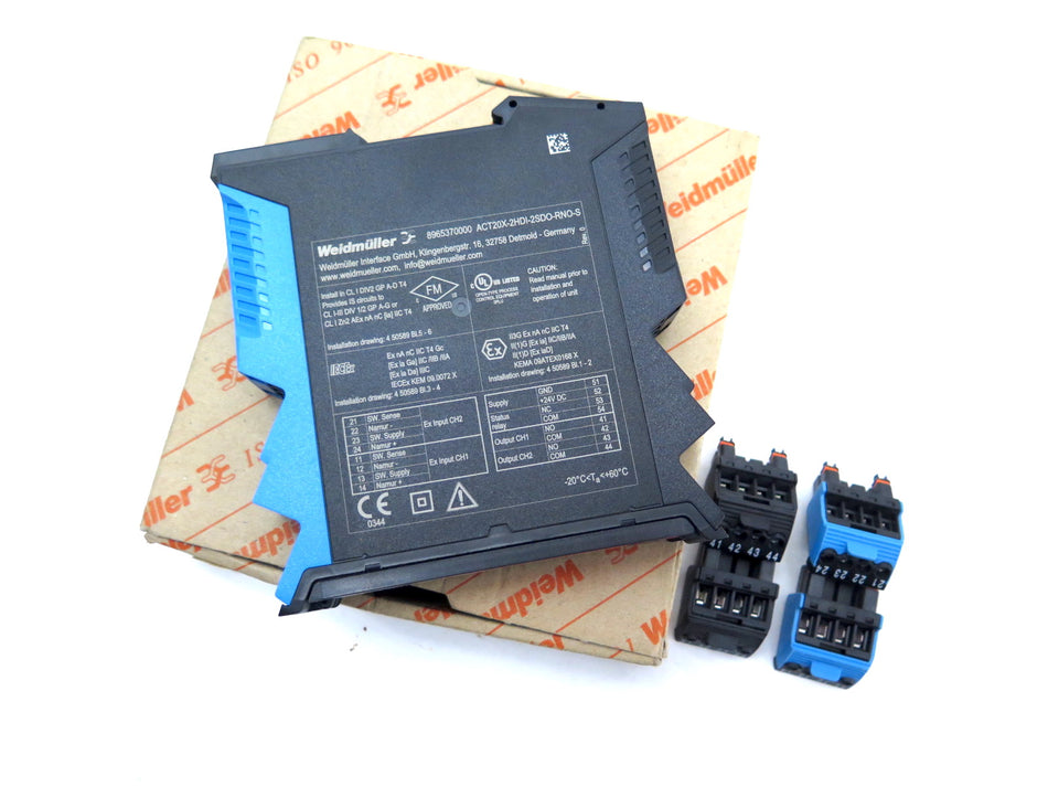 Weidmuller ACT20X-2HDI-2SDO-RNO-S Signal Isolating Converter - Advance Operations