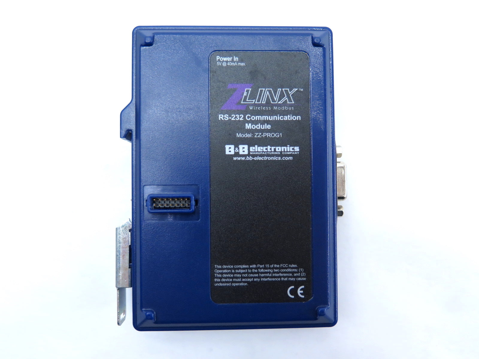 B&B Electronics ZZ-PROG1 Prog Module With Cable - Advance Operations