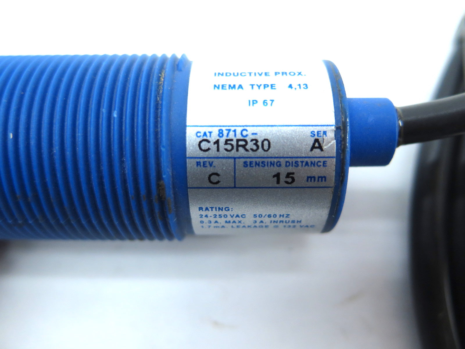 Allen-Bradley 871C-C15R30 Proximity Switch Sensor - Advance Operations