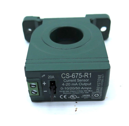 Greystone CS-675-R1 Current Sensor 4-20mA Output - Advance Operations