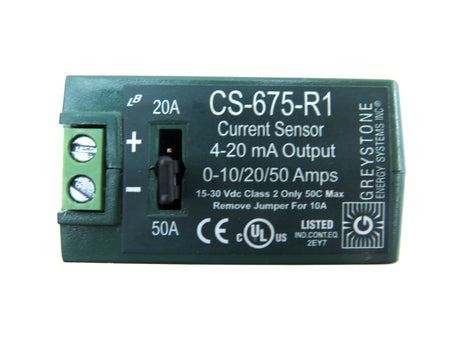 Greystone CS-675-R1 Current Sensor 4-20mA Output - Advance Operations