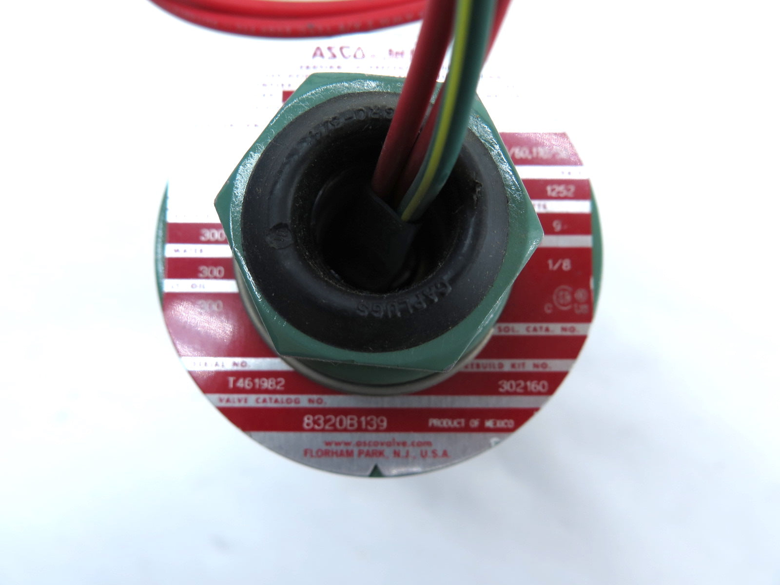 Asco 8320B139 Solenoid Valve 120VAC - Advance Operations