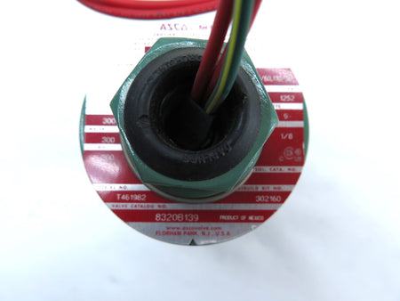 Asco 8320B139 Solenoid Valve 120VAC - Advance Operations
