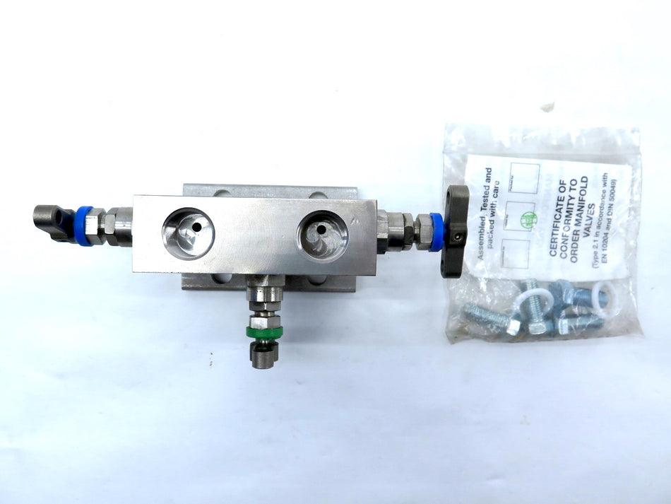 Parker HEFS38N 3-Valve Manifold Solenoid Valve - Advance Operations
