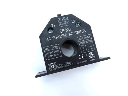 Greystone CS-325 AC Powered AC Switch - Advance Operations