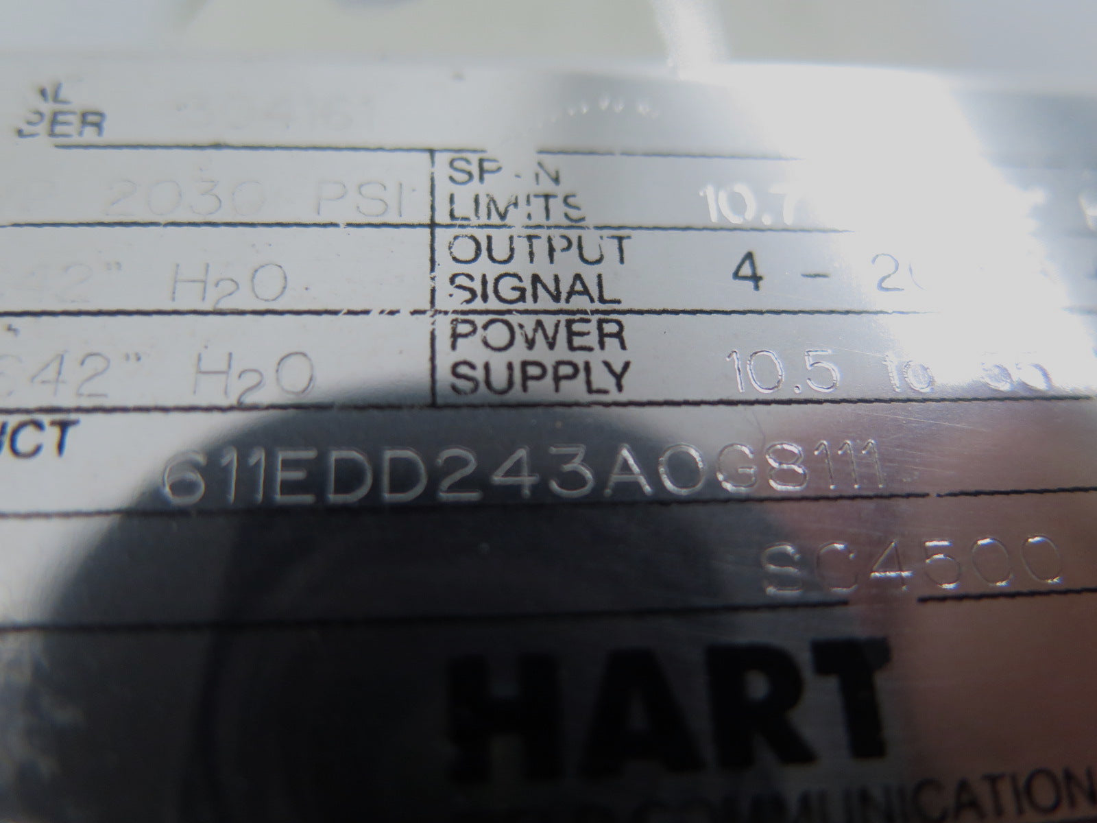 ABB 611EDD243AOG8111 Pressure Transmitter 600T Series - Advance Operations