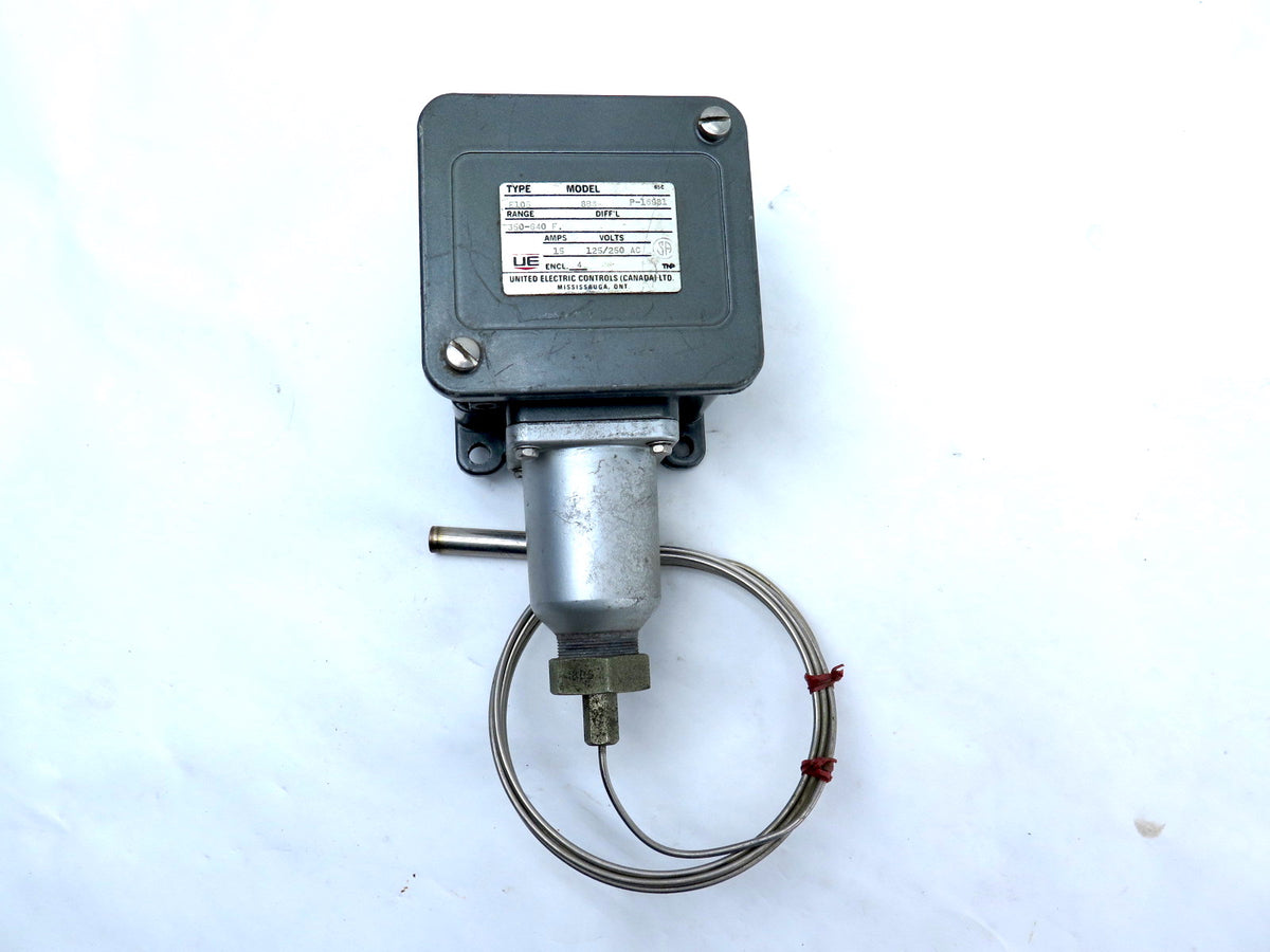 United Electric Controls E105-8BS Pressure & Temperature Switch - Advance Operations
