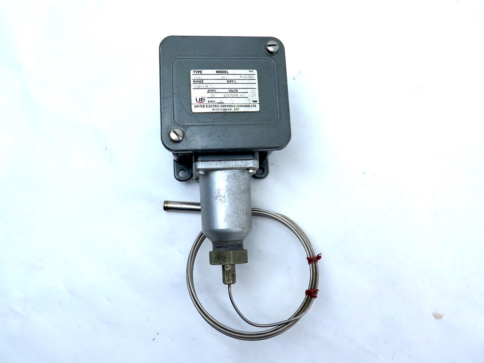 United Electric Controls E105-8BS Pressure & Temperature Switch - Advance Operations