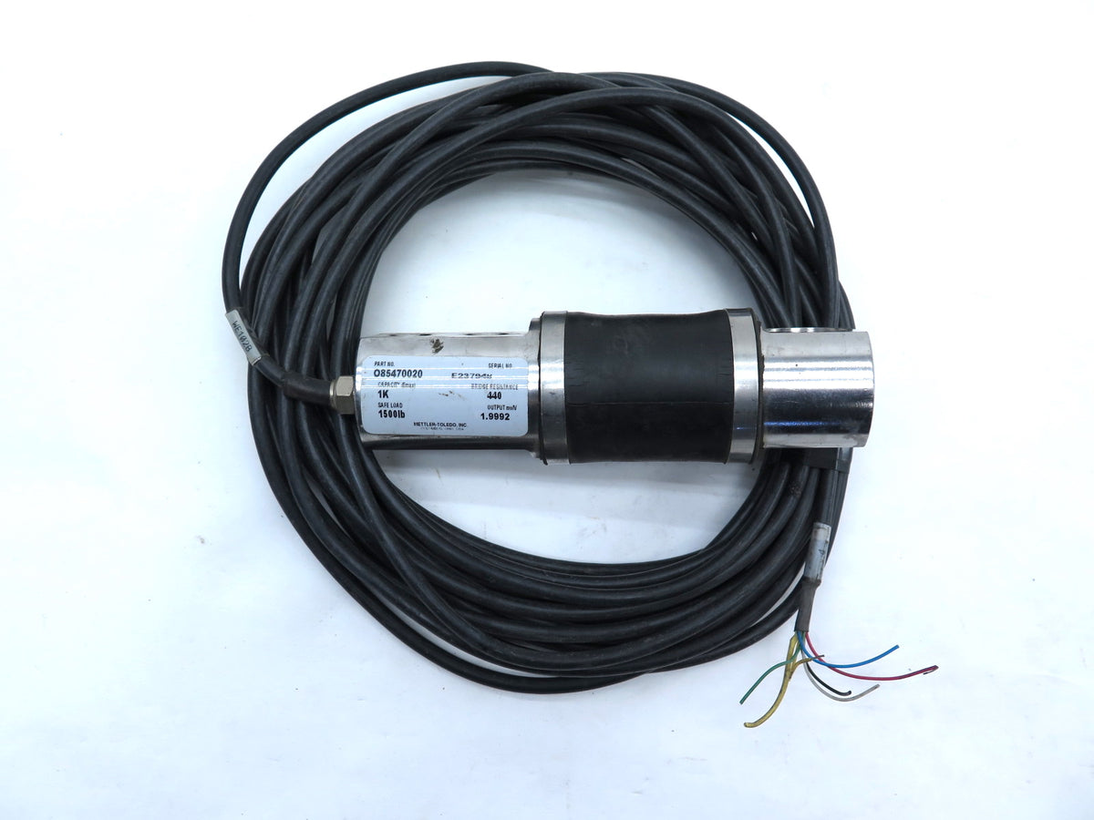 Mettler Toledo 085470020 Load Cell Output mvN 1.9992 - Advance Operations
