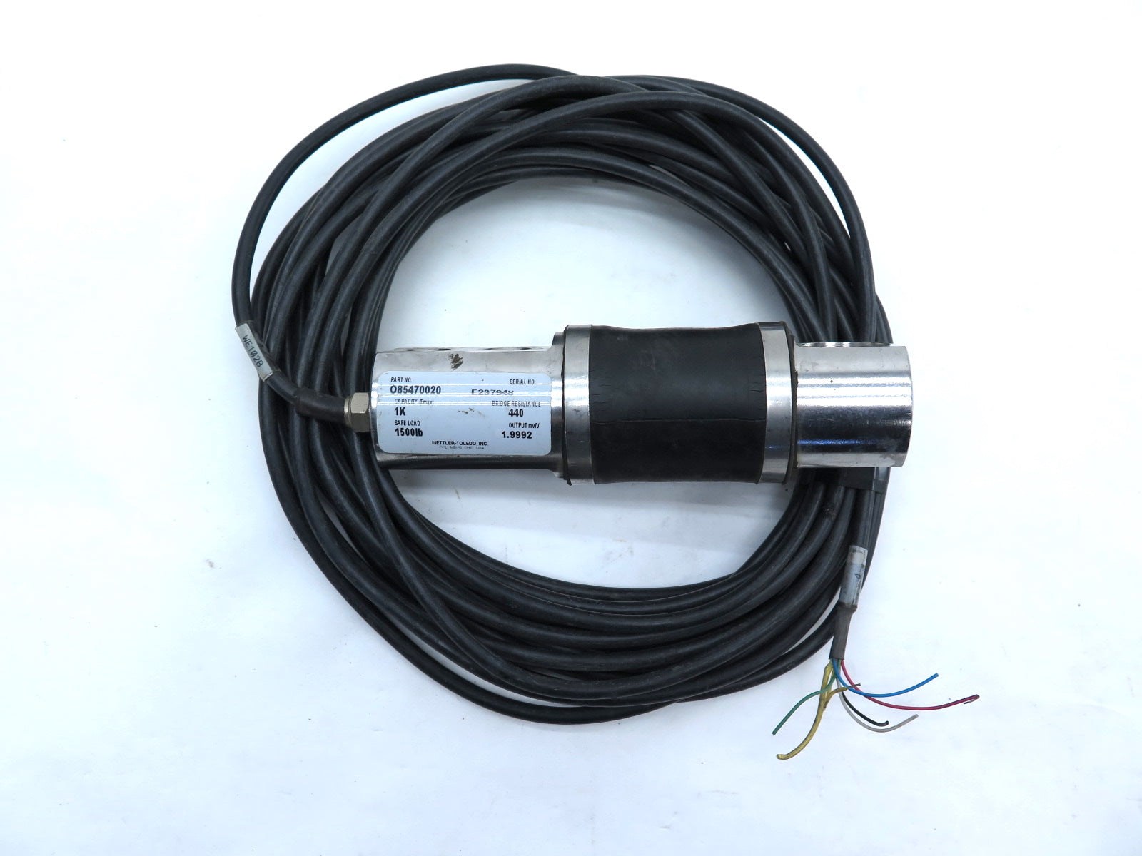 Mettler Toledo 085470020 Load Cell Output mvN 1.9992 - Advance Operations