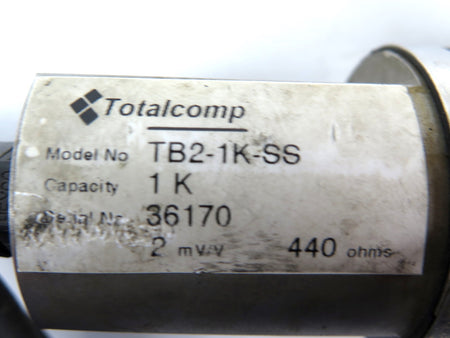 Totalcomp TB2-1K-SS Load Cell Capacity 1K - Advance Operations