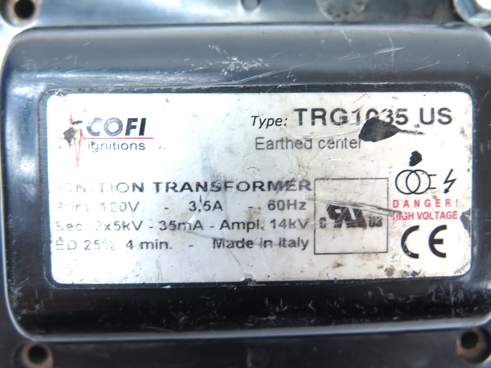 Cofi Ignitions TRG1035 Transformer - Advance Operations