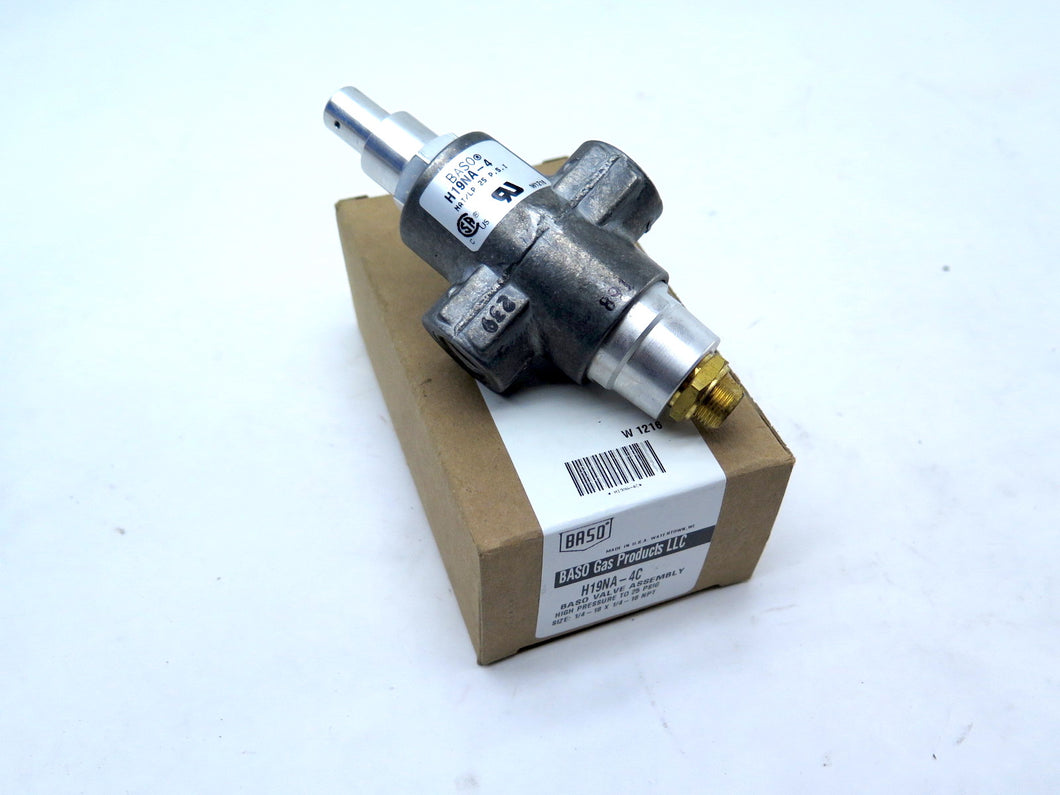 Baso H19NA-4C High Pressure Automatic Safety Shut-Off Pilot Gas Valve 1/4